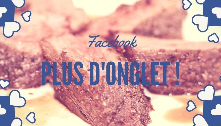 Facebook augmente le nombre d%u2019onglets sur les Pages