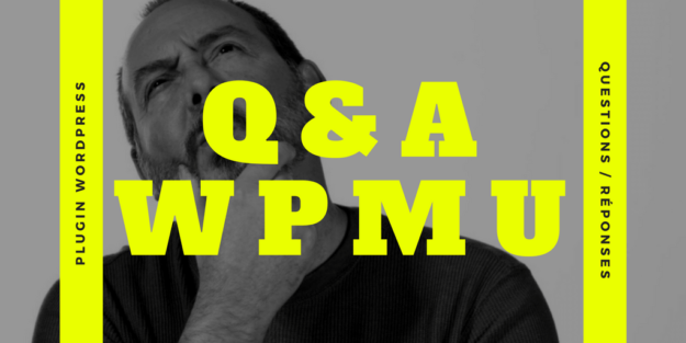 Q&A WPMU _ Plugin Question _ Réponse pour WordPress