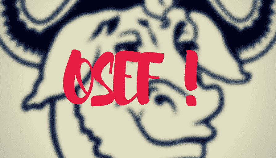 Je fais du libre et je m’en fou