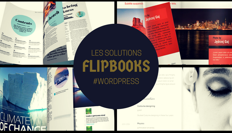 Les solutions Flipbooks pour WordPress