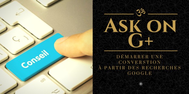 Google+ demarrer conversation recherche